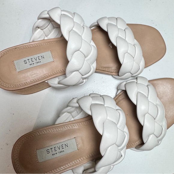 STEVEN BY STEVE MADDEN
Barrett Block-Heel Braided Sandals Size 9 1/2 - Picture 3 of 5